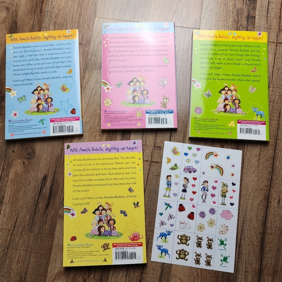 Amelia Bedelia Chapter Book 4-Book Box Set By Herman Parish - Picture 2 of 8